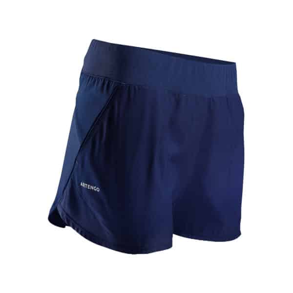Damen Tennis Shorts - Dry 500 Soft blau