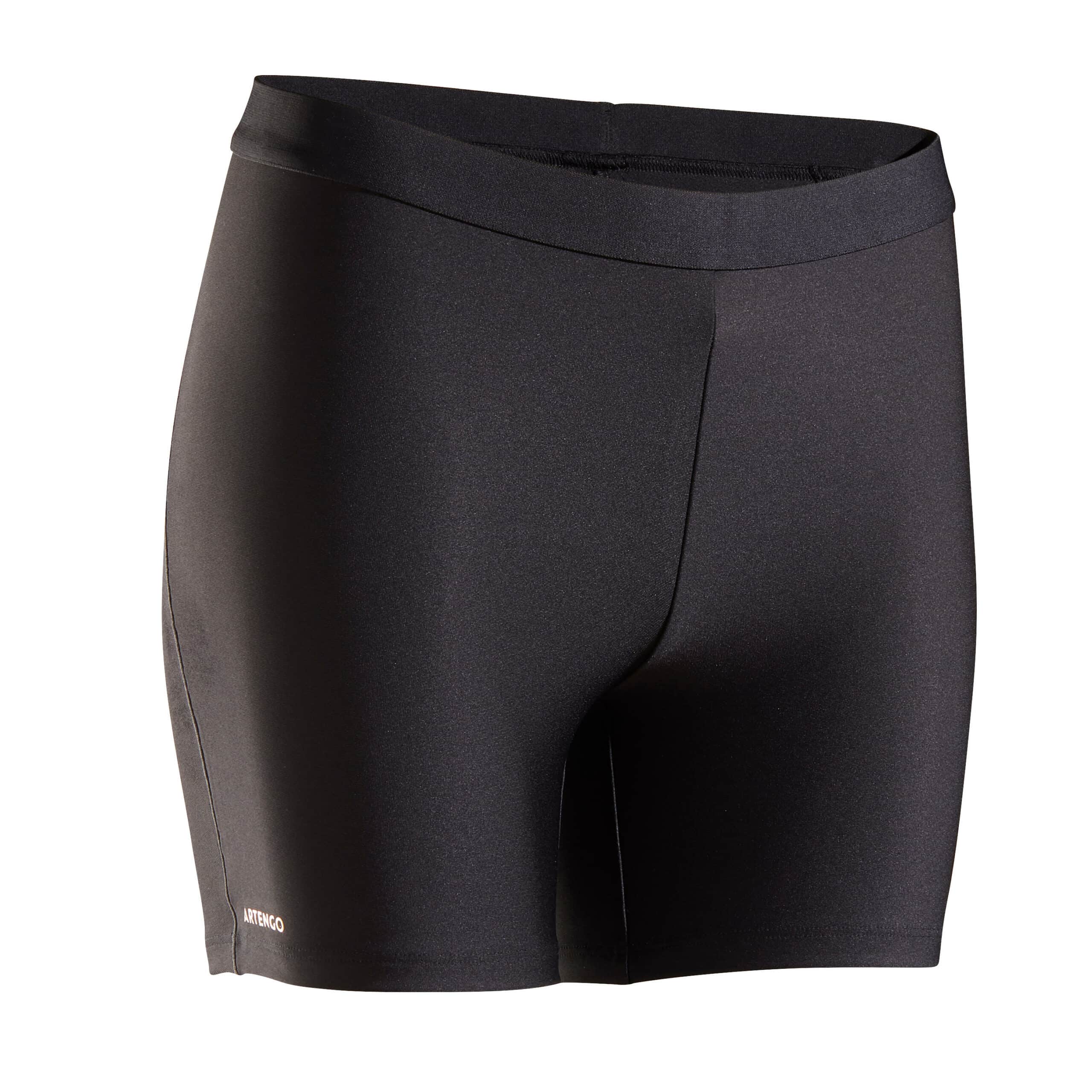 Damen Tennis Shorts - Dry 900 schwarz