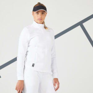 Damen Tennisjacke - Dry 900 Soft weiss