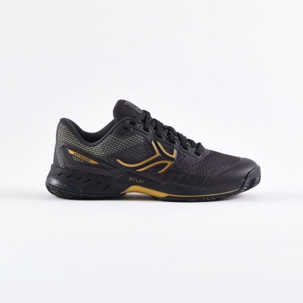 Damen Tennisschuhe - TS990 Sandplatz schwarz