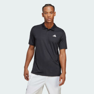 Herren Tennis Poloshirt - Adidas Club schwarz