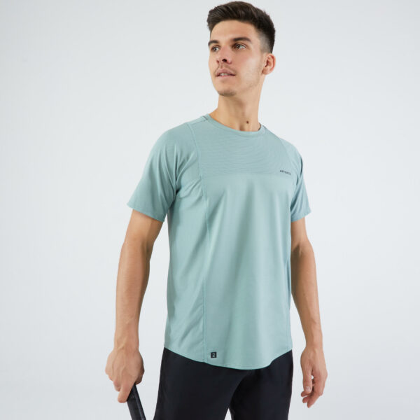 Herren Tennis T-Shirt - Dry RN graugrün