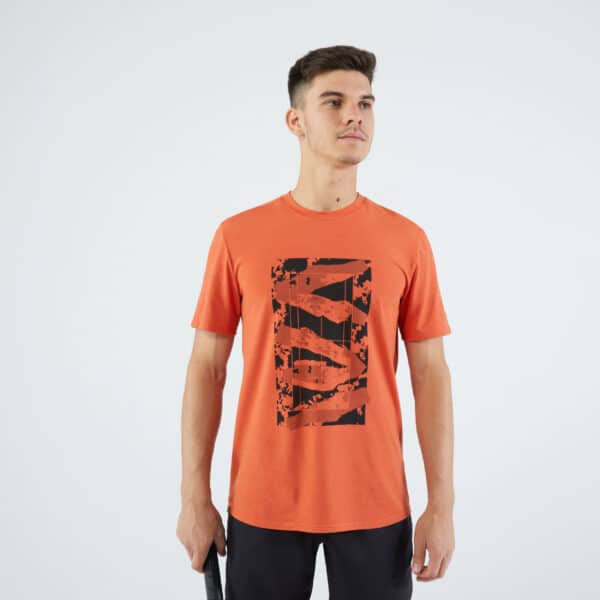 Herren Tennis T-Shirt - Soft terracotta
