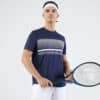 Herren Tennis T-Shirt kurzarm - Essential marineblau