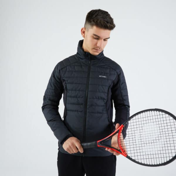 Herren Tennisjacke - Thermic schwarz