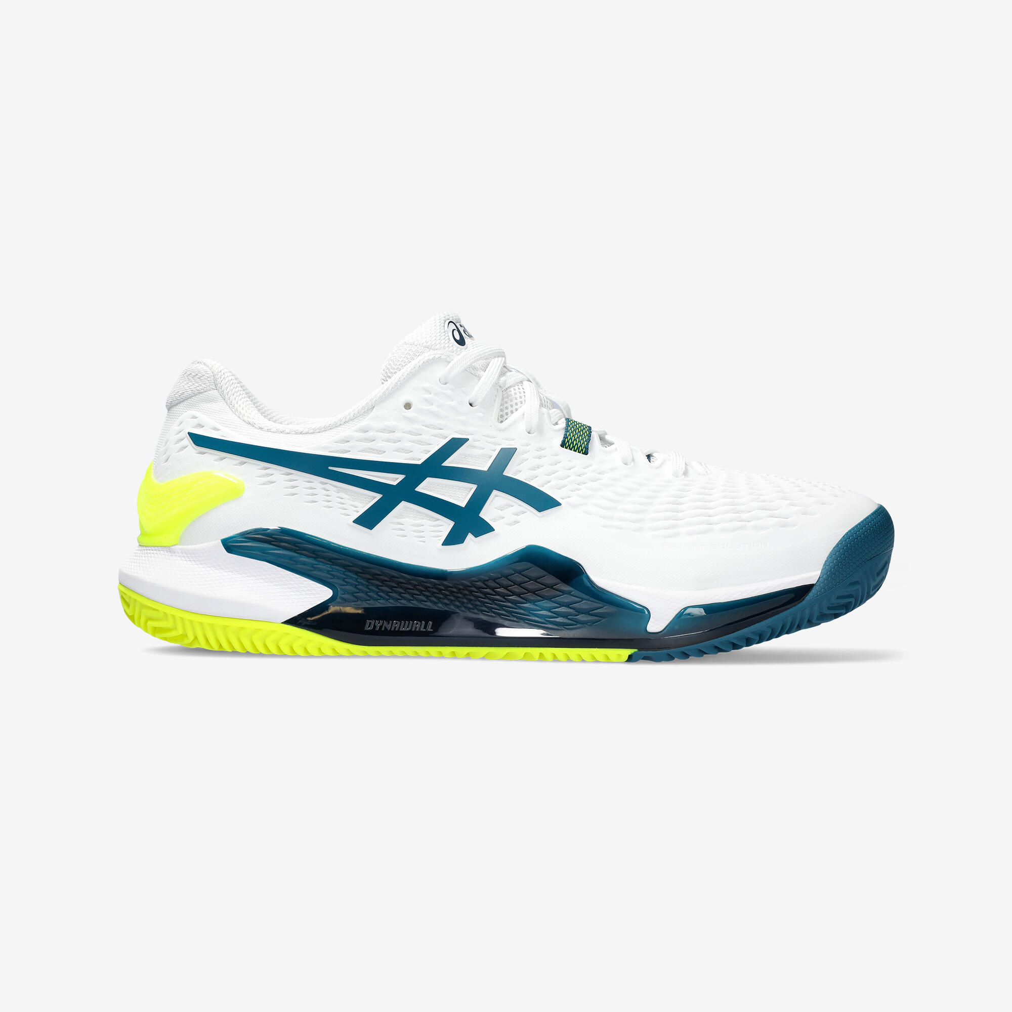 Herren Tennisschuhe Sandplatz - Asics Gel Resolution 9 weiss/blau