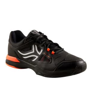 Herren Tennisschuhe - TS500 Multicourt schwarz/orange