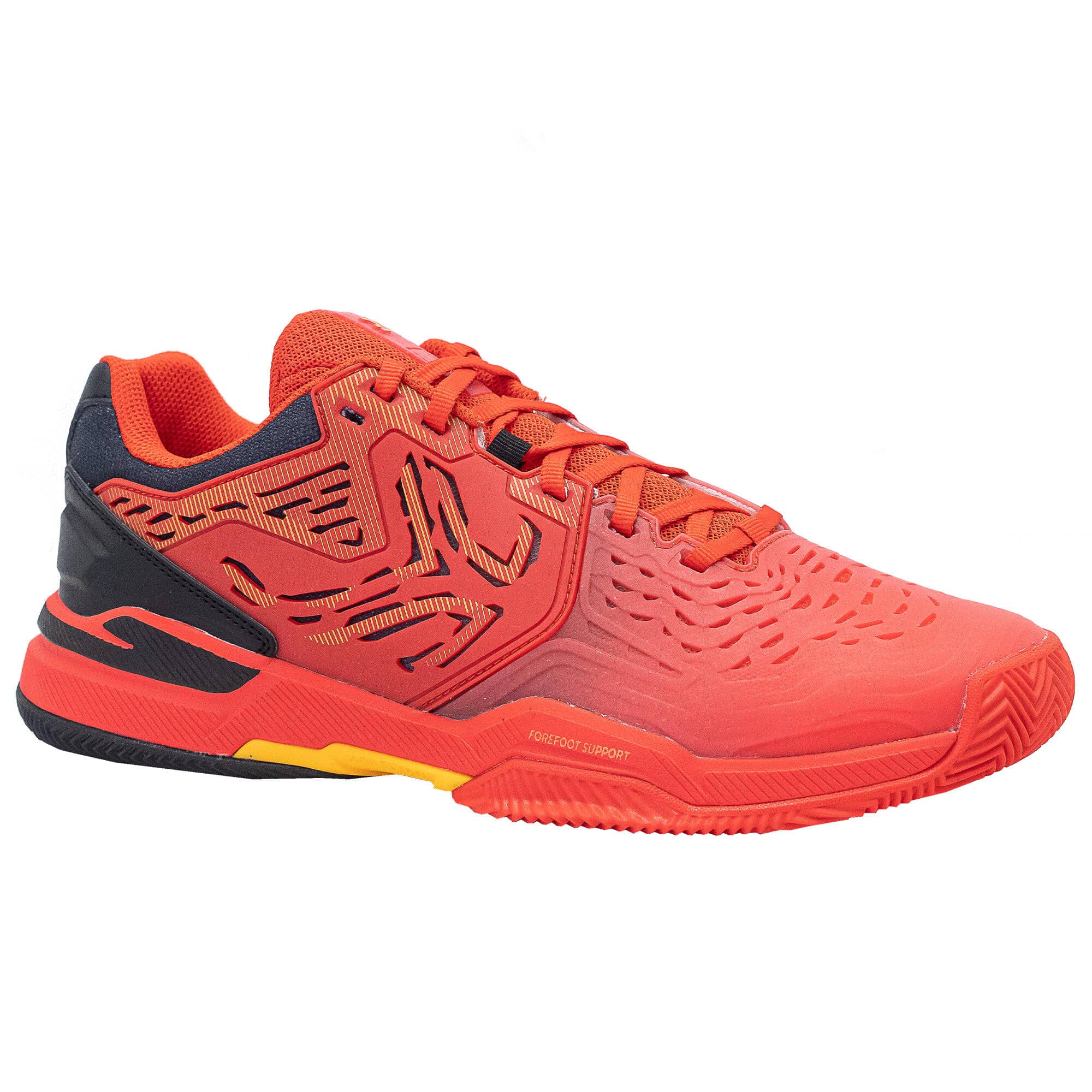 Herren Tennisschuhe - TS560 Sandplatz orange