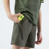 Jungen Tennis Shorts - Dry khaki