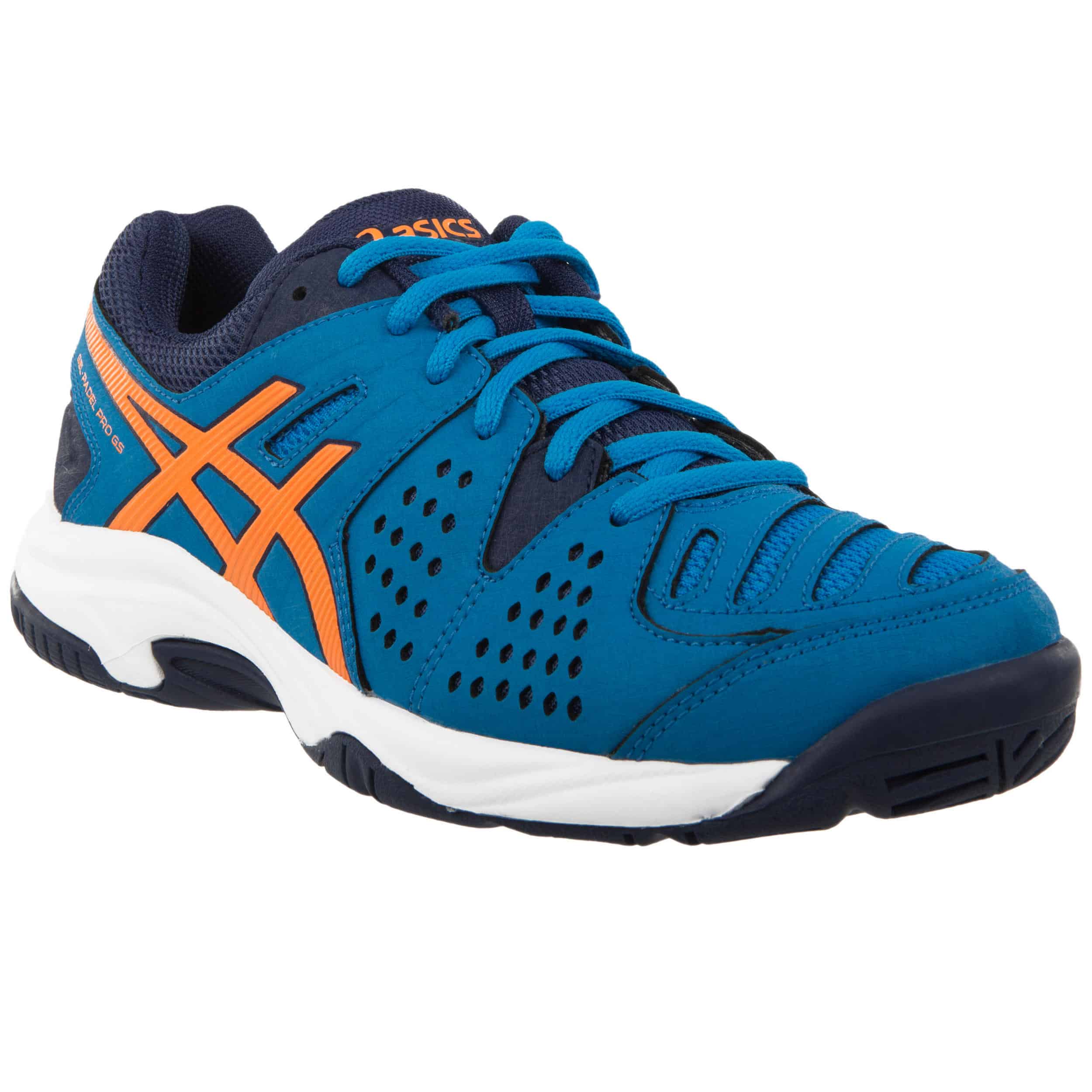 Kinder Tennisschuhe - Gel Rally blau/orange