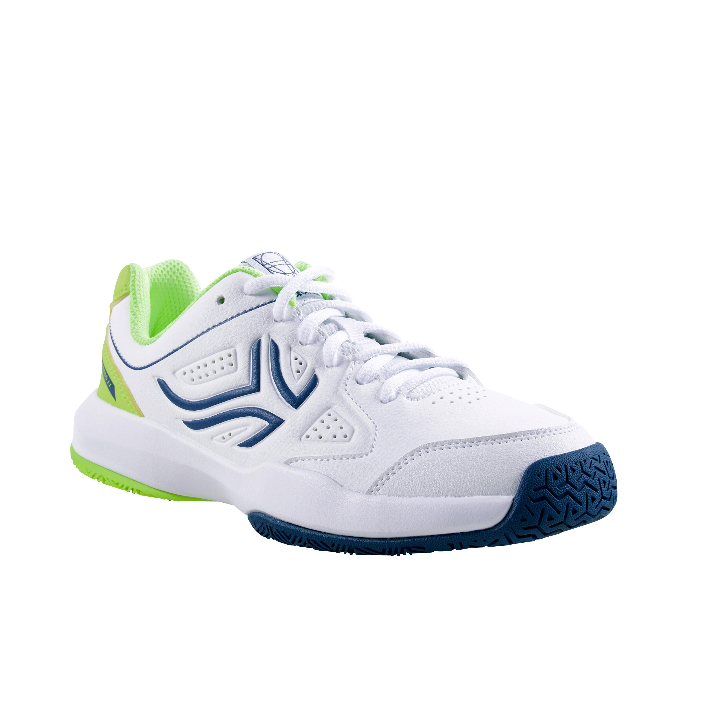 Kinder Tennisschuhe Turnschuhe - TS530 weiss/gelb