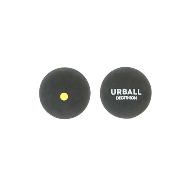 Pelota (Ball) für Vollgummi-Pala GPB 500 schwarz gelber Punkt