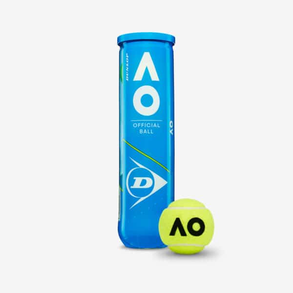 Tennisbälle Australian Open - 4er-Dose gelb