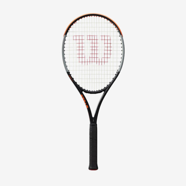 Tennisschläger Damen/Herren Wilson - Burn 100LS V4 schwarz/orange 280 g
