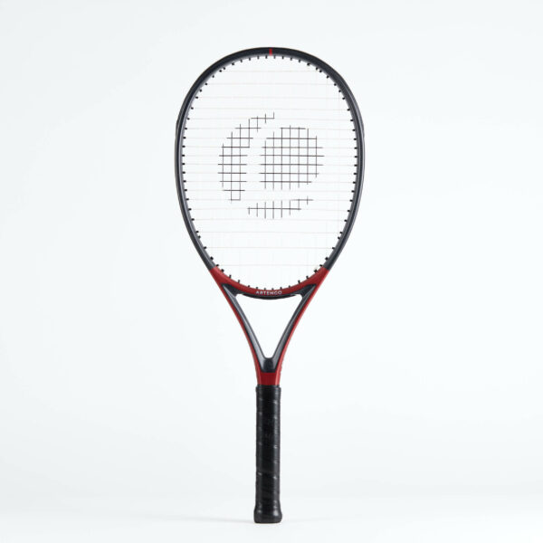 Tennisschläger Erwachsene - Softfeel 107 schwarz/rot