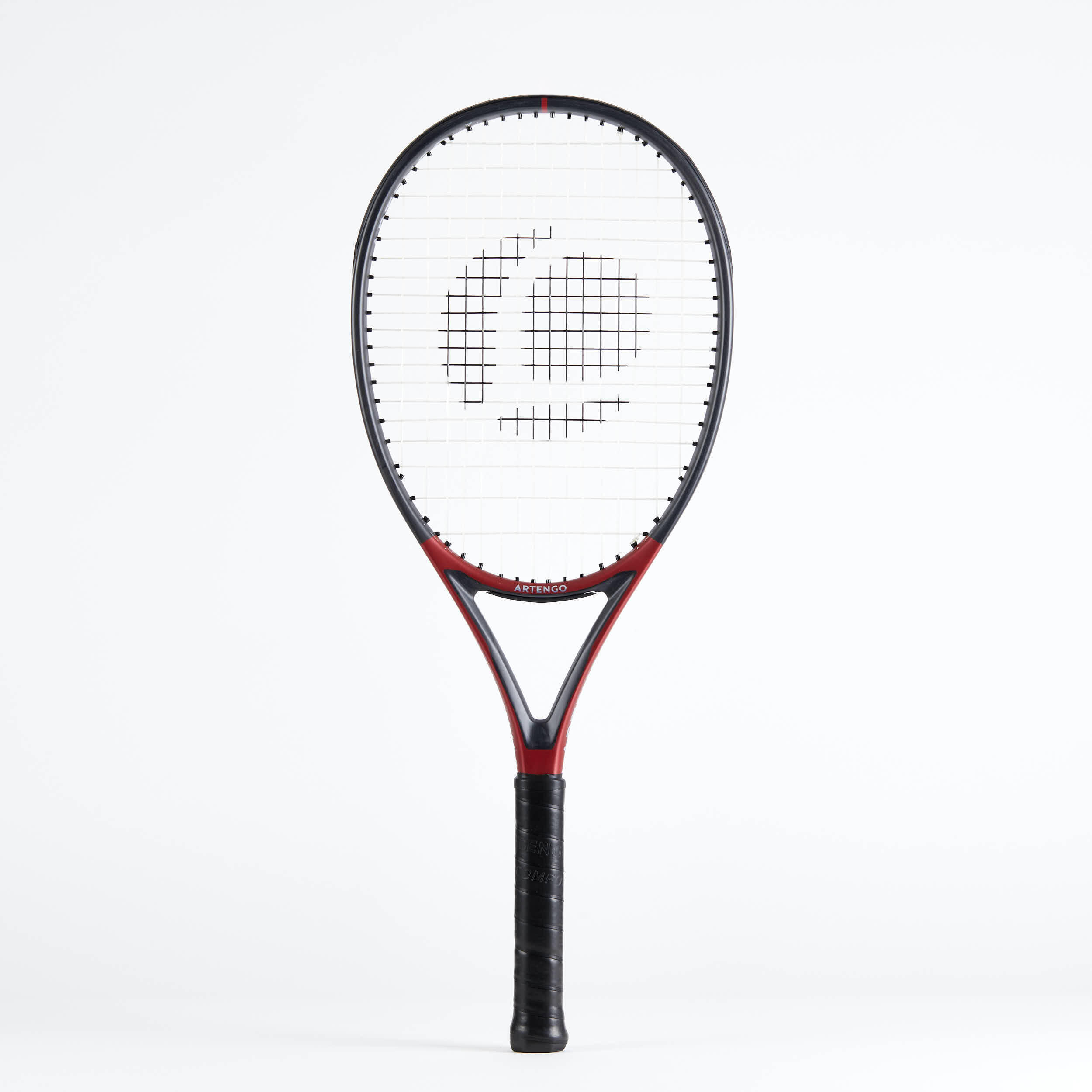 Tennisschläger Erwachsene - Softfeel 107 schwarz/rot