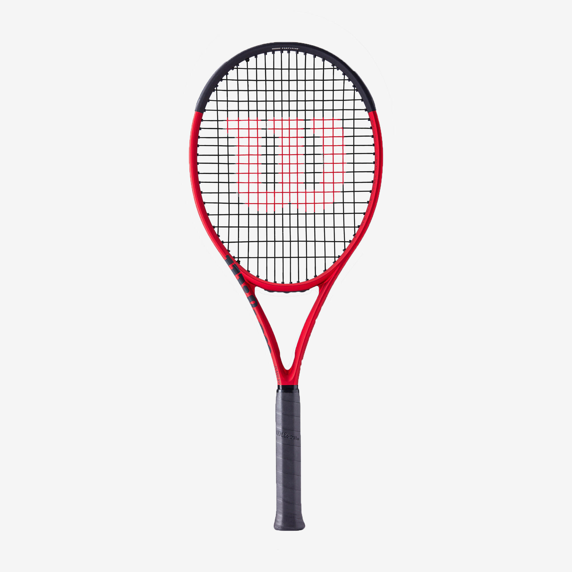 Tennisschläger Wilson - Clash 100 V2 schwarz/rot 295 g