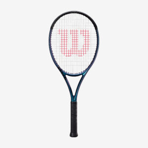 Tennisschläger Wilson - Ultra 100 V4 unbesaitet 300 g blau