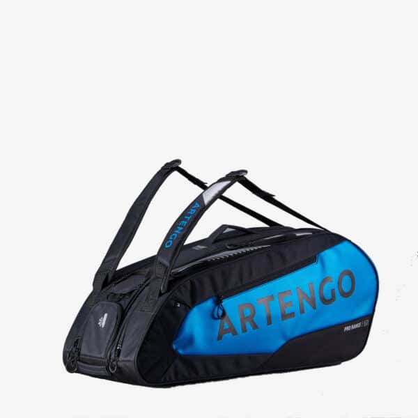 Tennistasche isolierend- Artengo L Pro 9 Schläger blau Spin mit Schuhfach