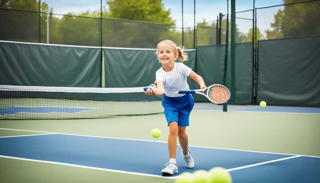 Altersgerechtes Tennistraining