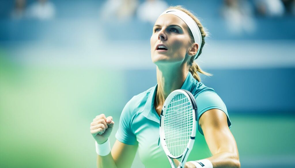 Atemtechnik Tennis