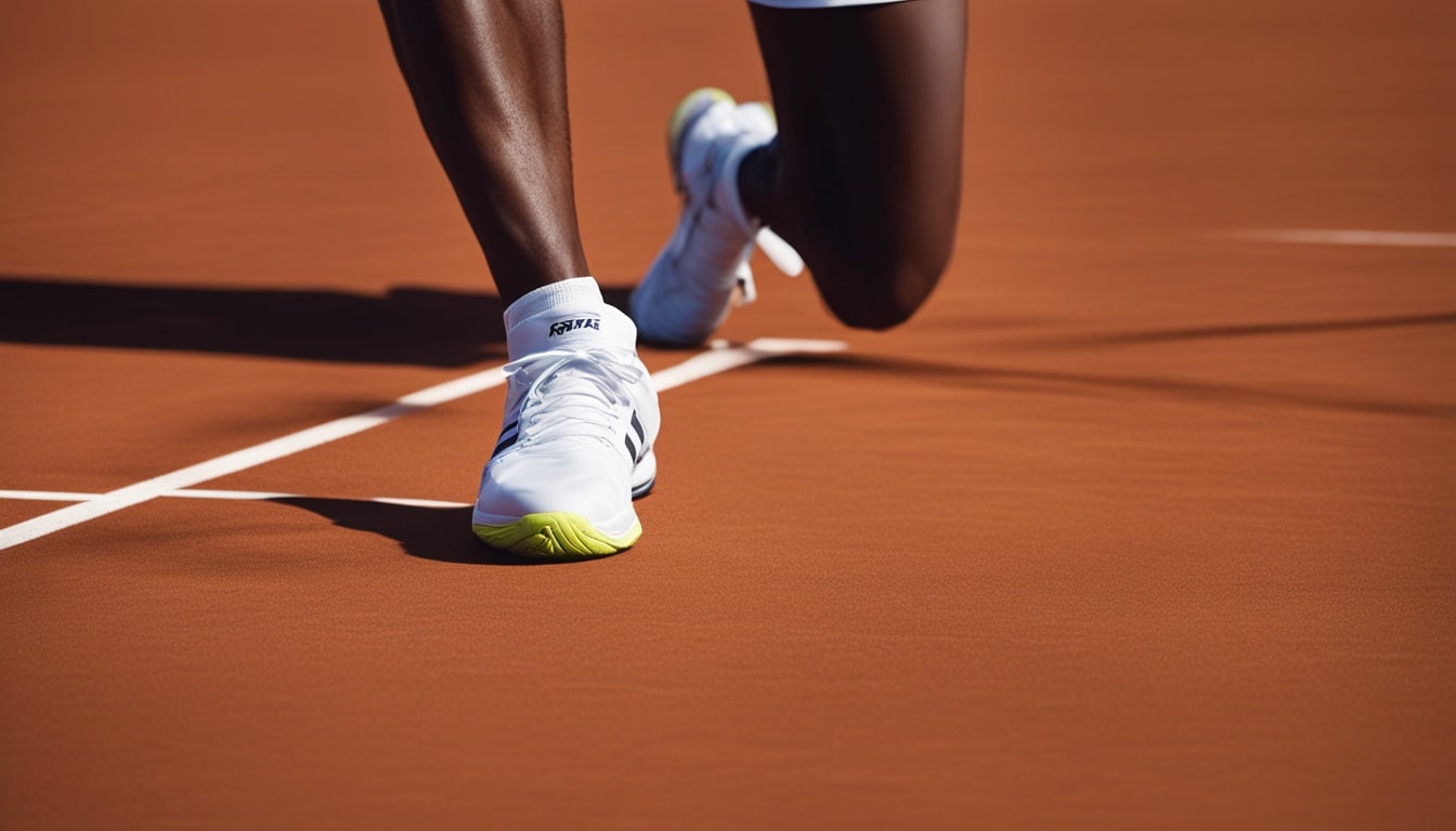 Aufwärmroutinen vor dem Tennis Spiel