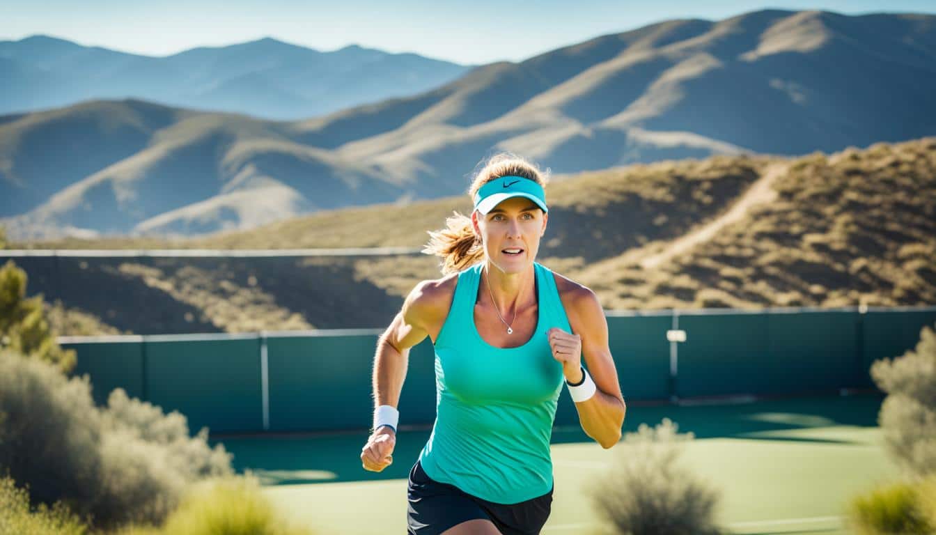 Ausdauertraining für längere Tennis Matches