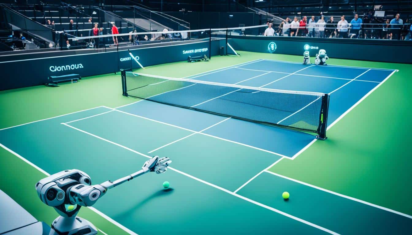 Einsatz von Tennisrobotern und Ballmaschinen im Training