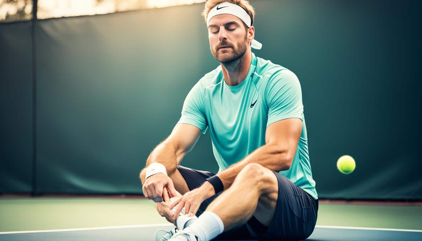 Entspannungstechniken für Tennis Spieler