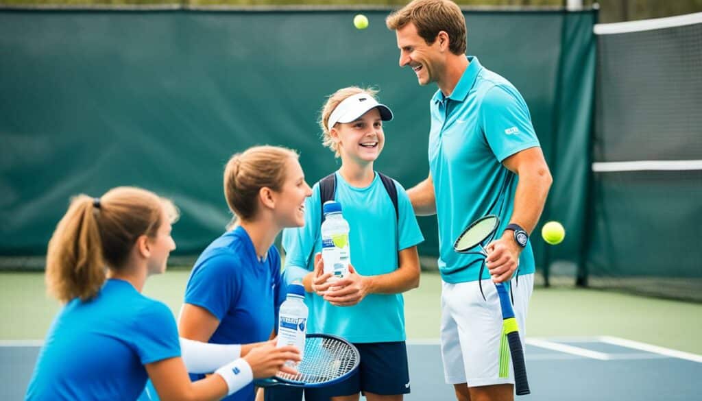 Familienunterstützung im Sport