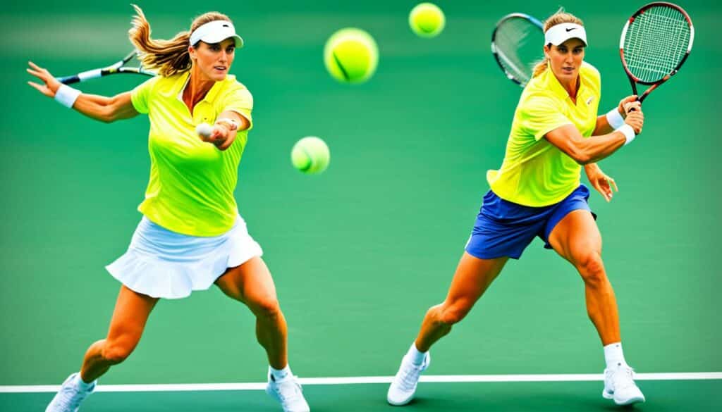 Grundschläge im Tennis: Vorhand und Rückhand