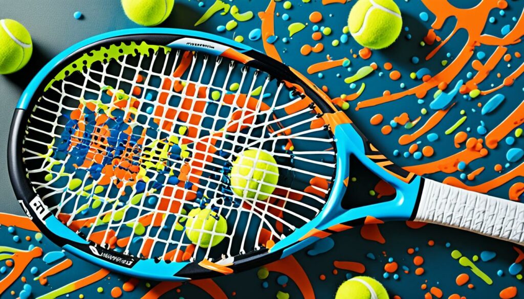Personalisierung von Tennis Ausrüstung