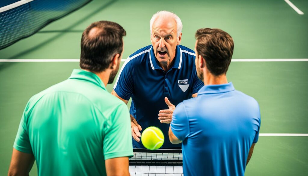 Regelinterpretation im Tennis
