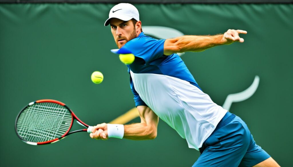 Slice-Aufschlag Taktik im Tennis