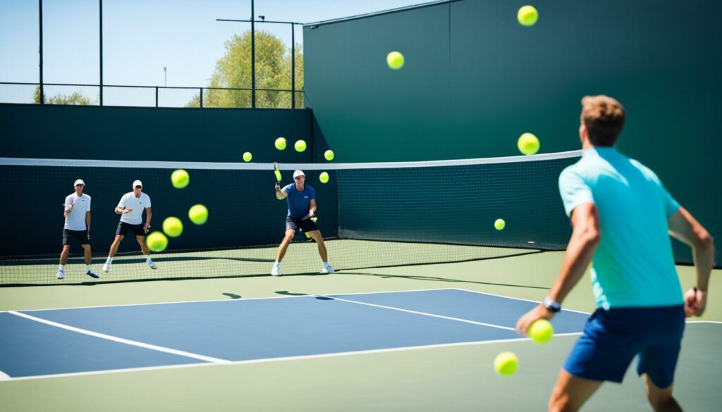 Tennis Drills für Aufschlagskonsistenz