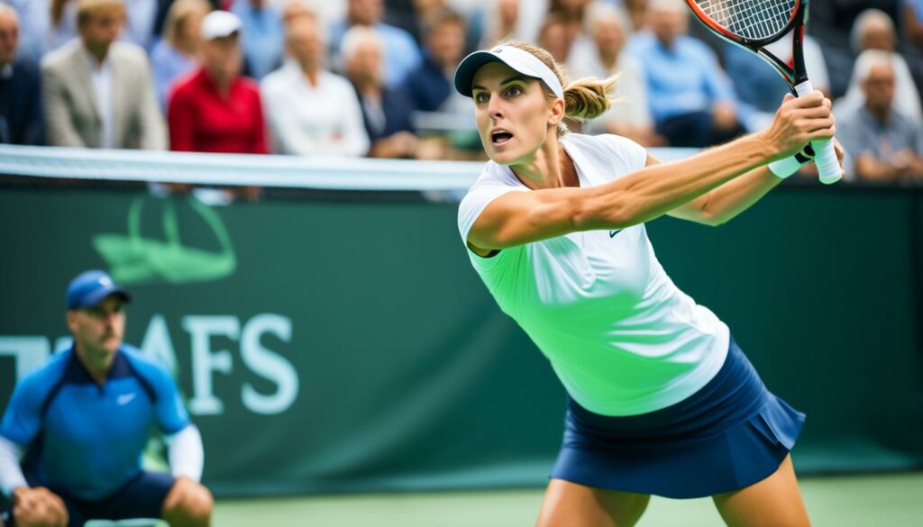 Tennis Drop-Shot und Lob