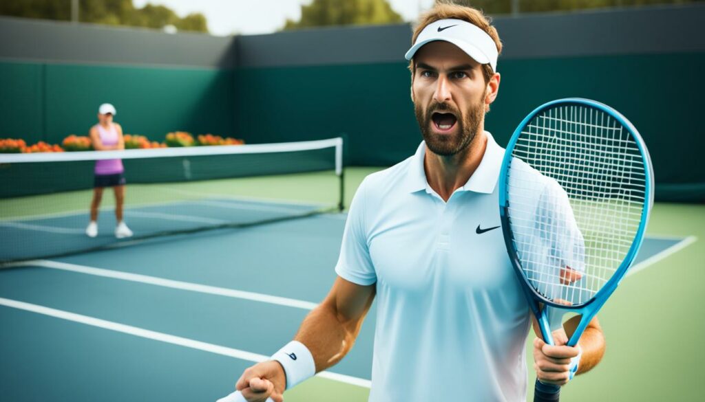 Tennis Schlägergröße beeinflusst das Spiel