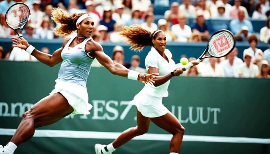 Vorbilder im Tennis