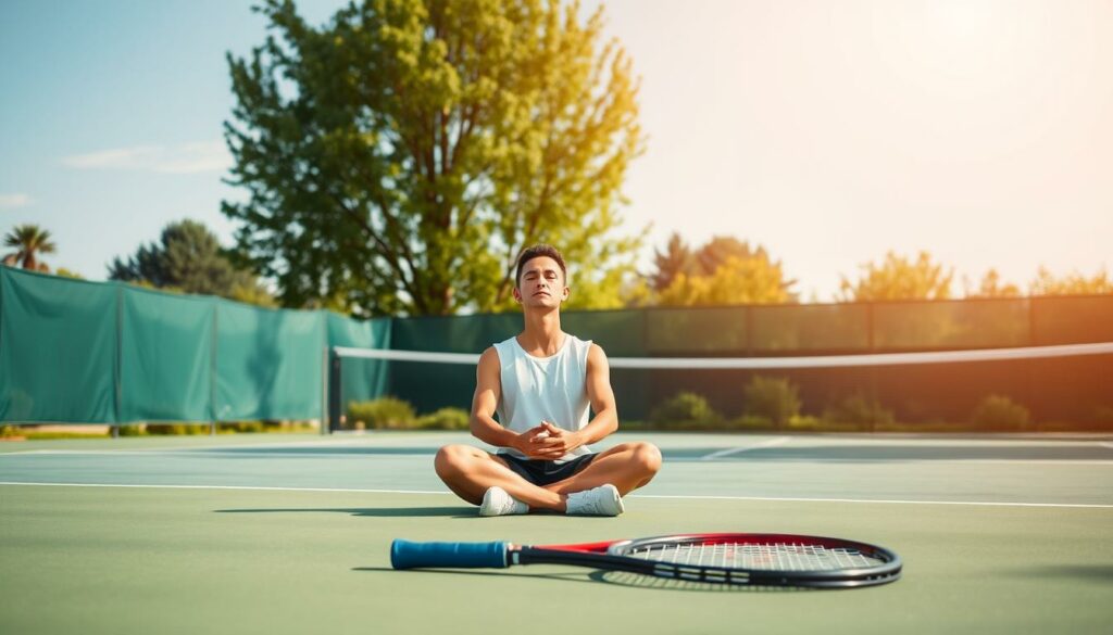Achtsamkeitstraining im Tennis
