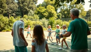 Altersgerechte Kinder Tennis Trainingsmethoden Guide