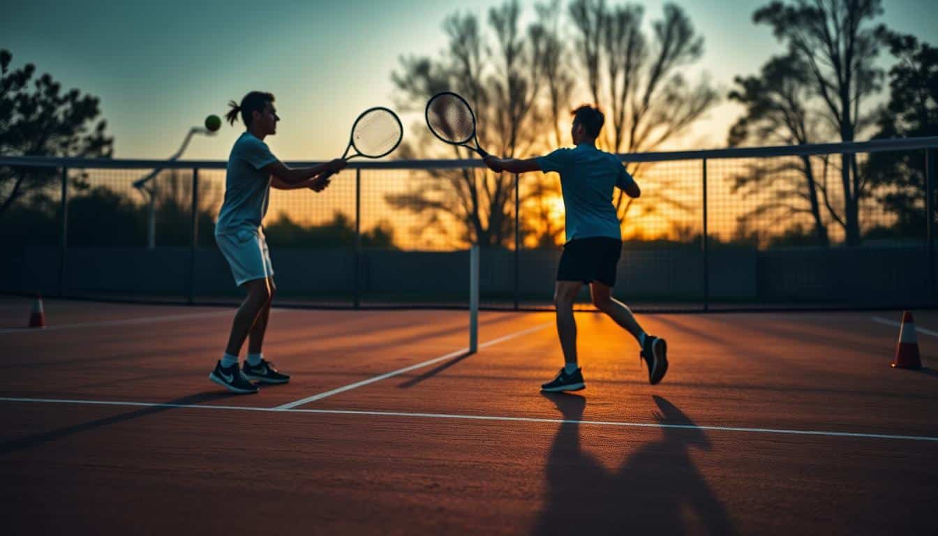 Effektive Tennis Drills für besseres Netzspiel
