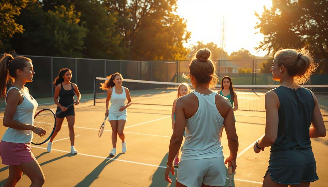 Förderung von Frauen im Tennis durch Initiative