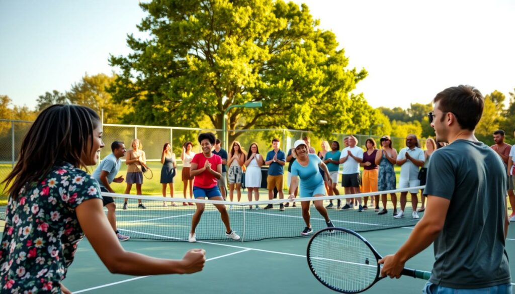 Inklusiver Sport im Tennis