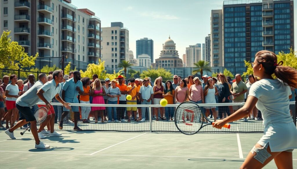 Integration durch Tennis