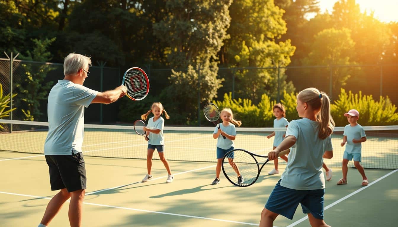 Kinder im Tennissport: Einführung und Tipps