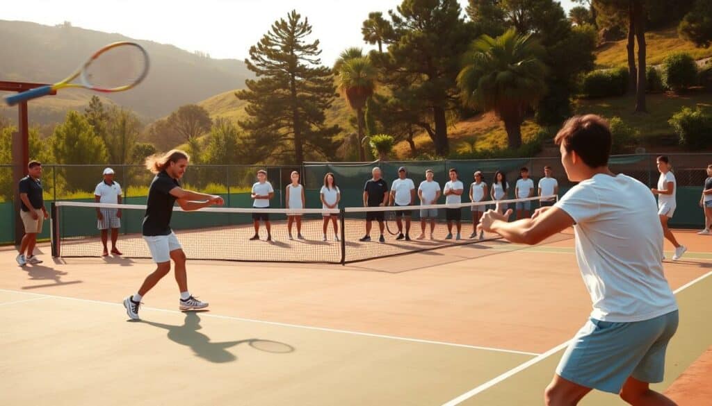 Kommunikation im Tennis