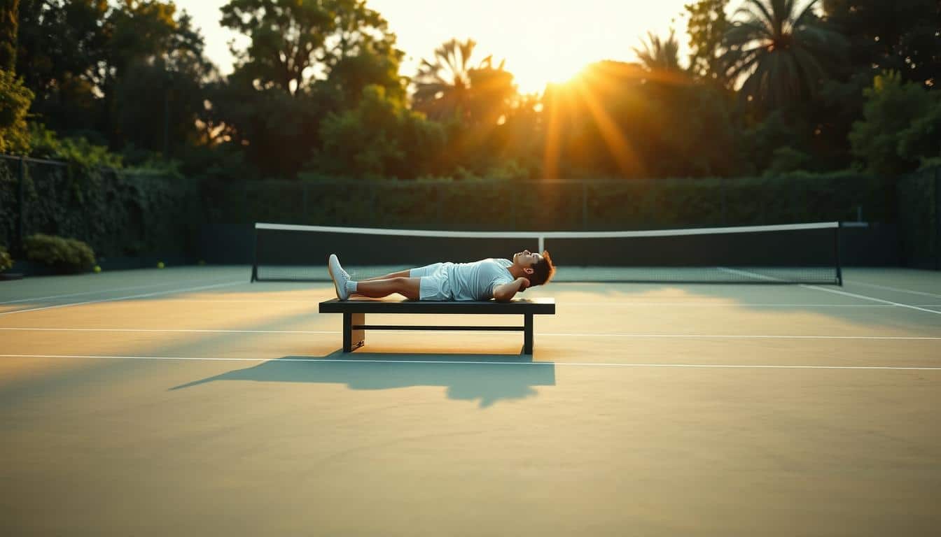 Leistungssteigerung im Tennis durch Ruhe & Erholung