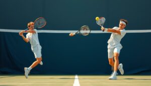 Meistern Sie Tennis Aufschlagtechniken: Kick, Slice, Flat