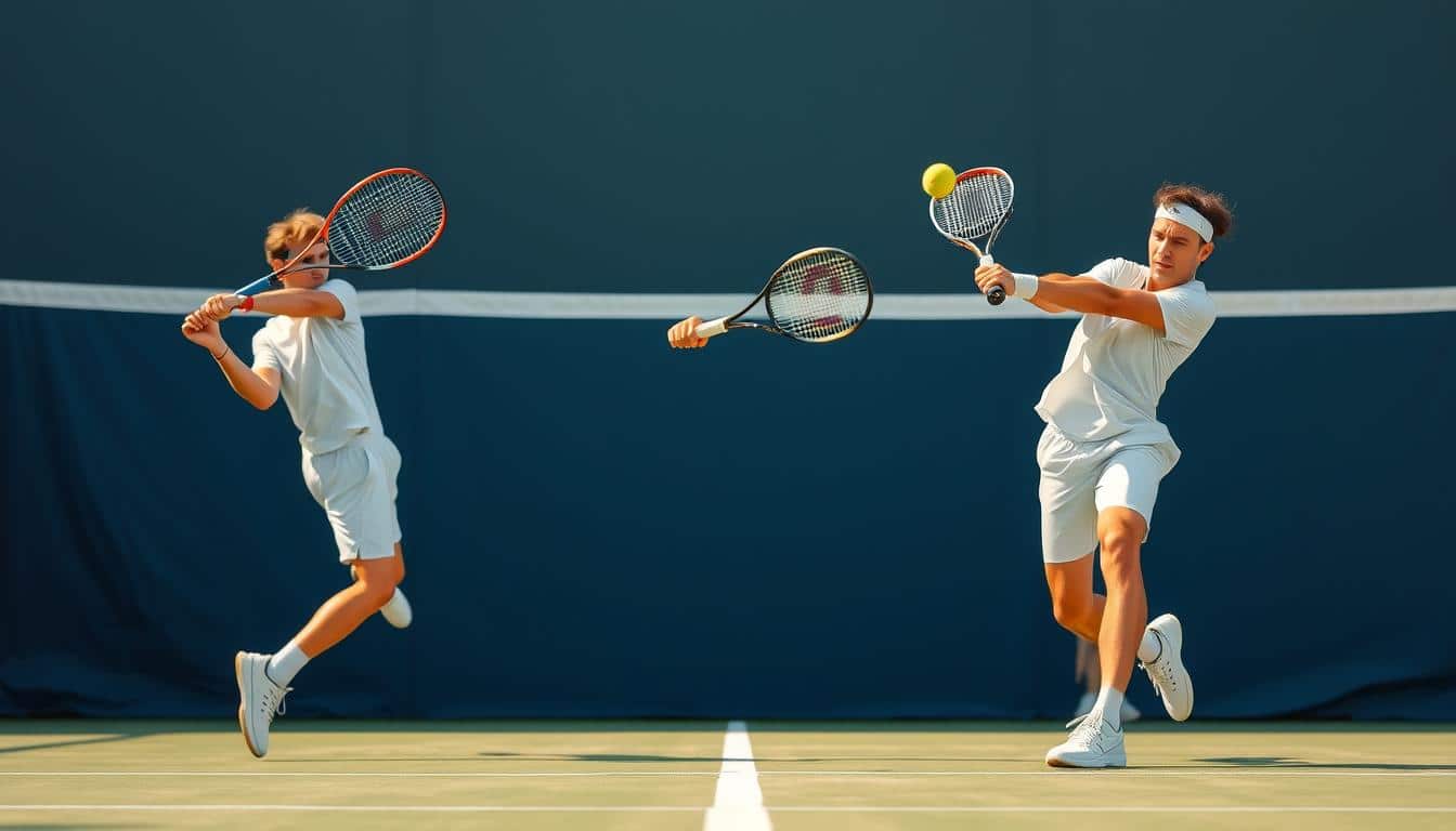 Meistern Sie Tennis Aufschlagtechniken: Kick, Slice, Flat
