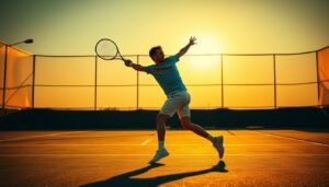 Offensive Spielzüge und Timing im Tennis perfektionieren